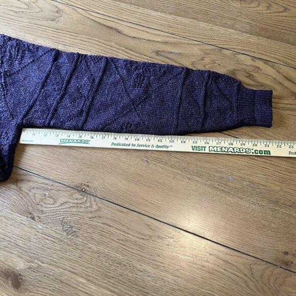 Wool Sweater Mens Size Medium Pitkin County Dry Goods Aspen Colorado Grandpa VTG - Picture 5 of 10